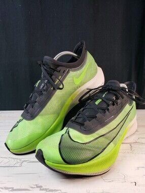 Nike VAPORWEAVE Zoom Fly 3 Athletic Shoes in Electric Green - Men's size 11